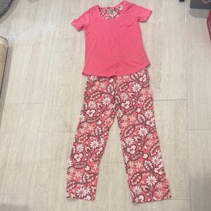 Pink Floral Kids Pajamas